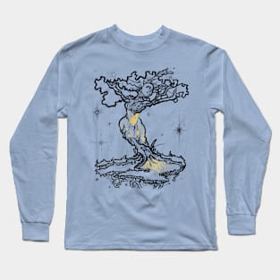 Female Tree of Life (Dark Lineart) Long Sleeve T-Shirt